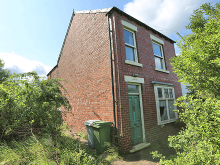 Requiring extensive renovation and with great potential, a four bedroomed end of terrace Victorian home set in generous gardens in a pleasant elevated setting.